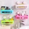 bathroom corner shelf suction rack