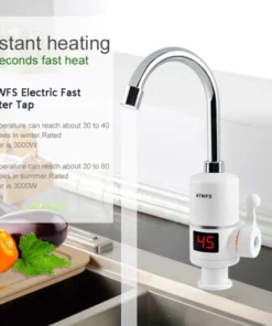 instant hot water heater digital tap