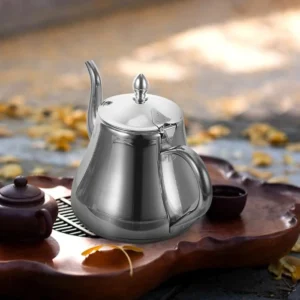 stainless steel teapot