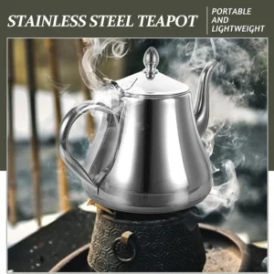 stainless steel teapot